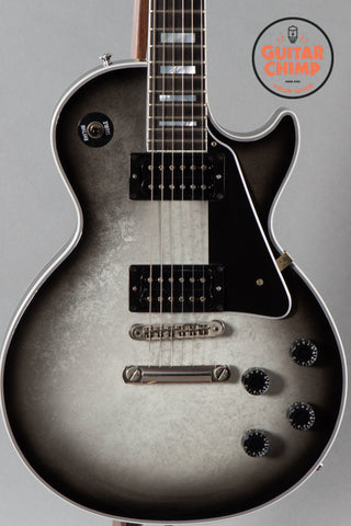 2021 Gibson Mod Collection Les Paul Custom VOS Black Lace (Silverburst)