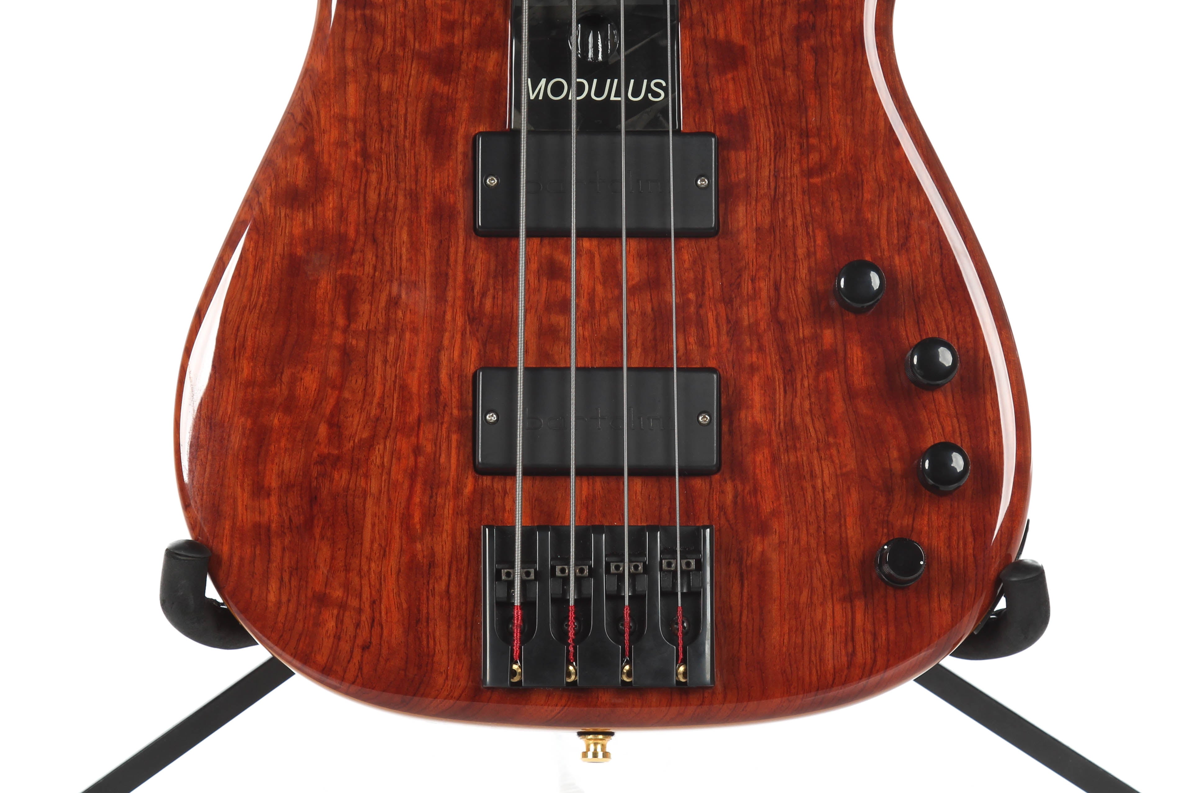 2001 Modulus Quantum Q4 Bass Walnut Top | Guitar Chimp