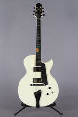2008 Benedetto Bambino Limited Edition 40th Anniversary Archtop Guitar White
