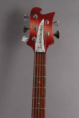 2002 Rickenbacker 4003S/5 5-String Bass Guitar Fireglo ~Rare~