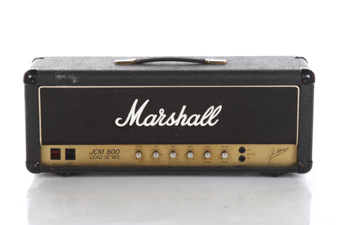 1981 Marshall JCM 800 2204 50 Watt Tube Head -VERTICAL INPUTS-