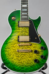 2014 Gibson Custom Shop Les Paul Custom Quilt Iguana Burst