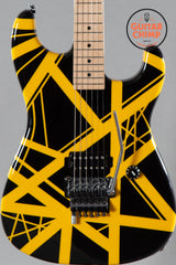 2005 Charvel EVH Art Series Eddie Van Halen Black and Yellow Stripes