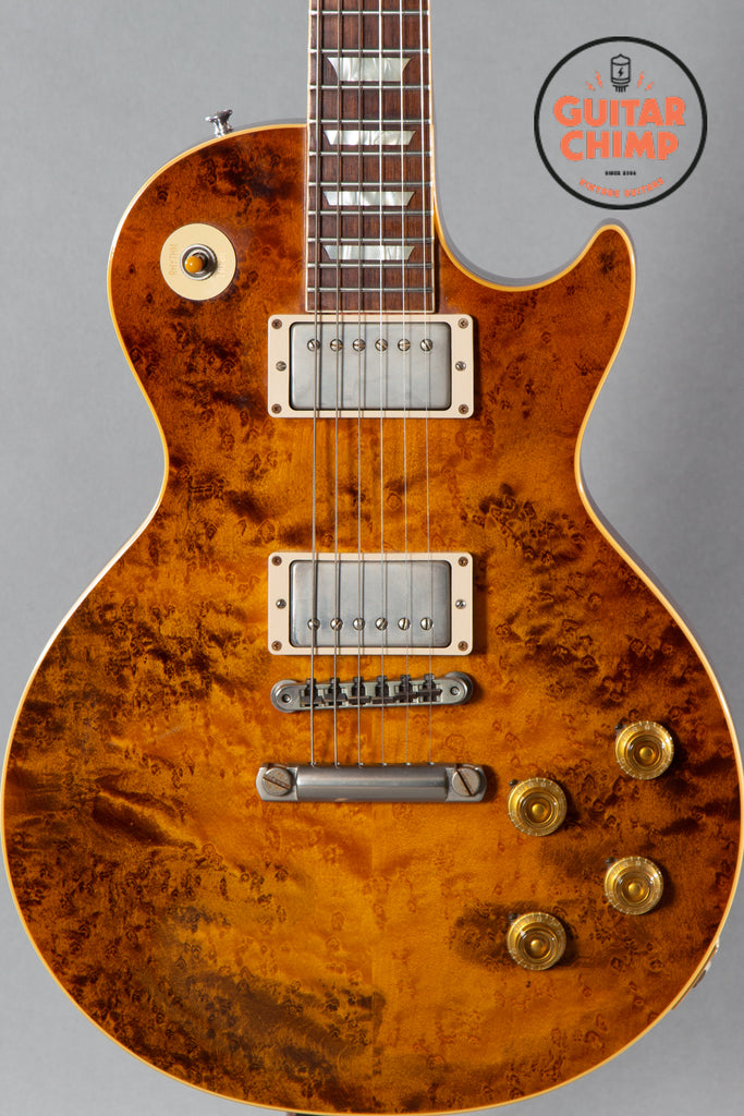 2017 Gibson Les Paul Historic '59 Reissue Hard Rock Birdseye Maple Fossilized Flame