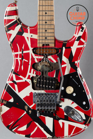 2020 EVH Striped Series Frankie Relic Electric Guitar