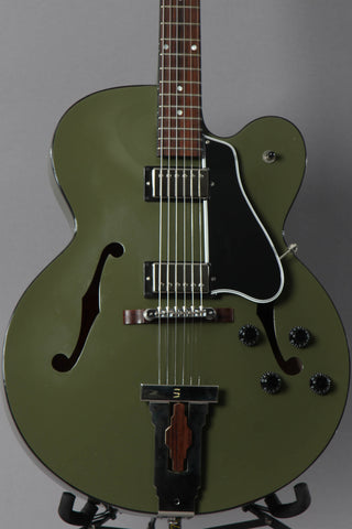 2017 Gibson Custom Shop L-5 Studio Crimson Series Army Green