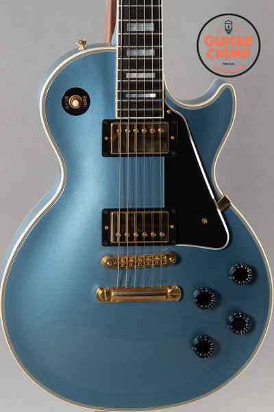 2012 Gibson Custom Shop Les Paul Custom Pelham Blue | Guitar Chimp