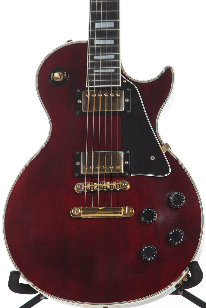 1989 Gibson Les Paul Custom Wine Red -EBONY FINGERBOARD-