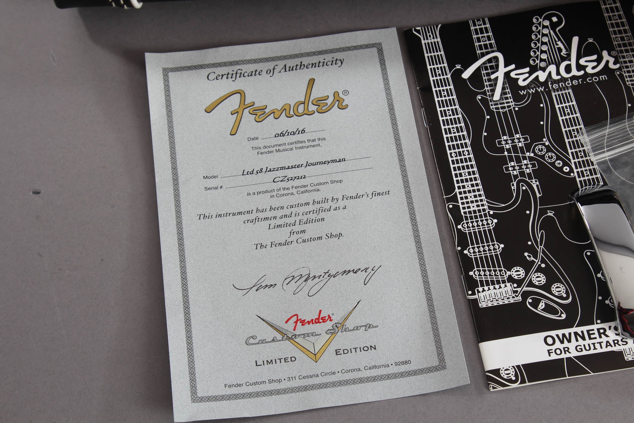 2016 Fender Custom Shop Limited Edition '58 Journeyman Relic Jazzmaste