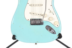2012 Fender Custom Shop Stratocaster Pro Relic Daphne Blue -56 BODY STYLE-