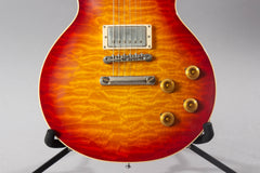 2019 Gibson Custom Shop 60th Anniversary V1 Les Paul '59 Historic Cherry Sunburst Quilt Top