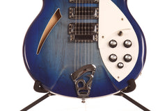 2006 Rickenbacker 370 Blue Burst 6 String Electric Guitar -RARE-
