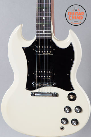 2011 Gibson SG Special Dirty Fingers Limited Edition Alpine White