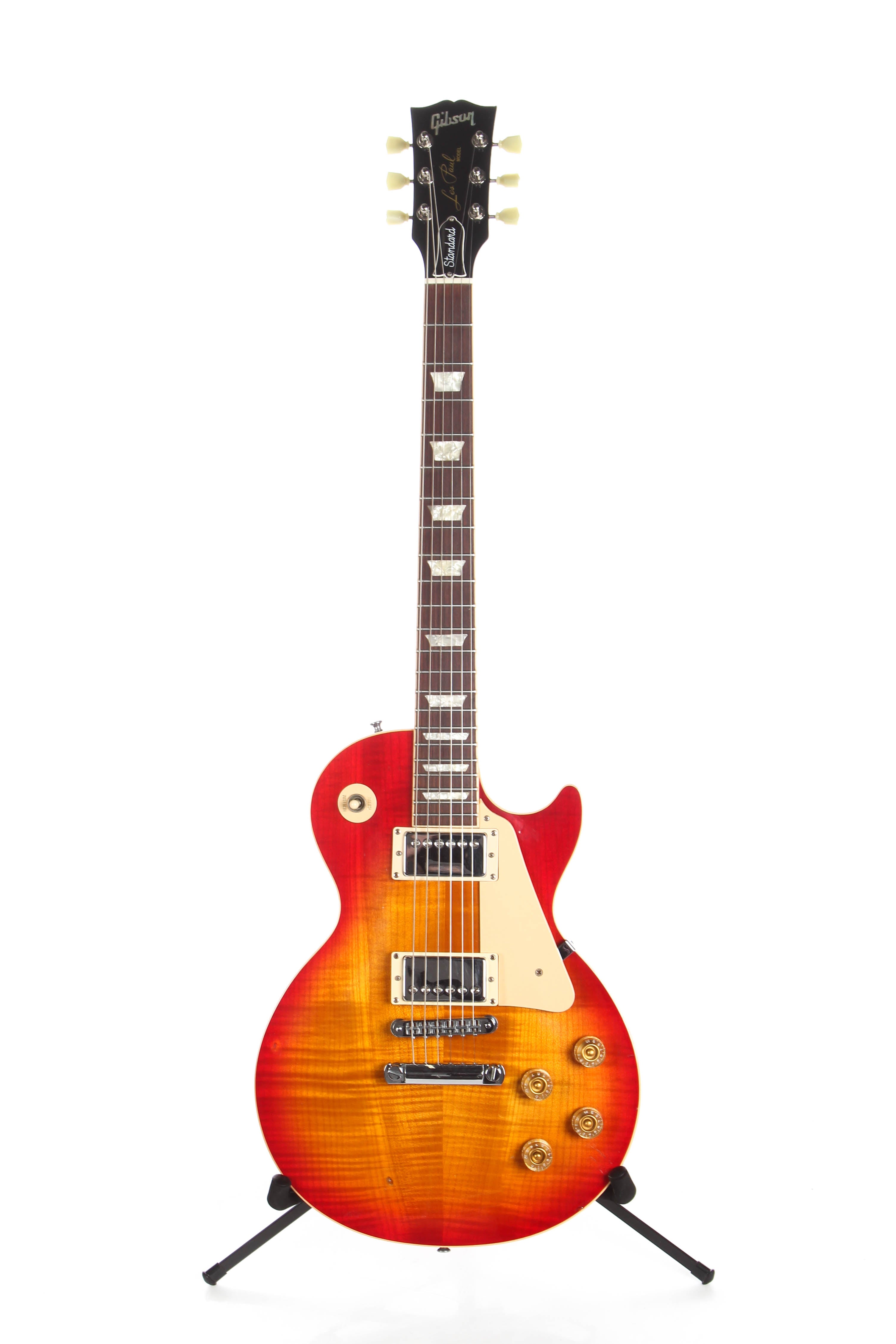 1995 Gibson Les Paul Standard Plus Heritage Cherry Sunburst -NOT CHAMBERED-