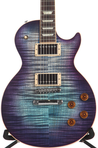 2017 Gibson Les Paul Standard T Blueberry Burst Flame Top