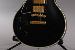 2005 Left Handed Gibson Custom Shop Les Paul Custom 1957 Reissue 3 Pick-up Black Beauty