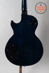 2020 Gibson Les Paul Standard Goryo Yuto Trans Blue Burst Quilt Top