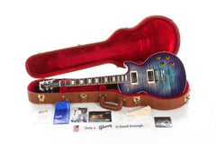 2017 Gibson Les Paul Standard T Blueberry Burst Flame Top