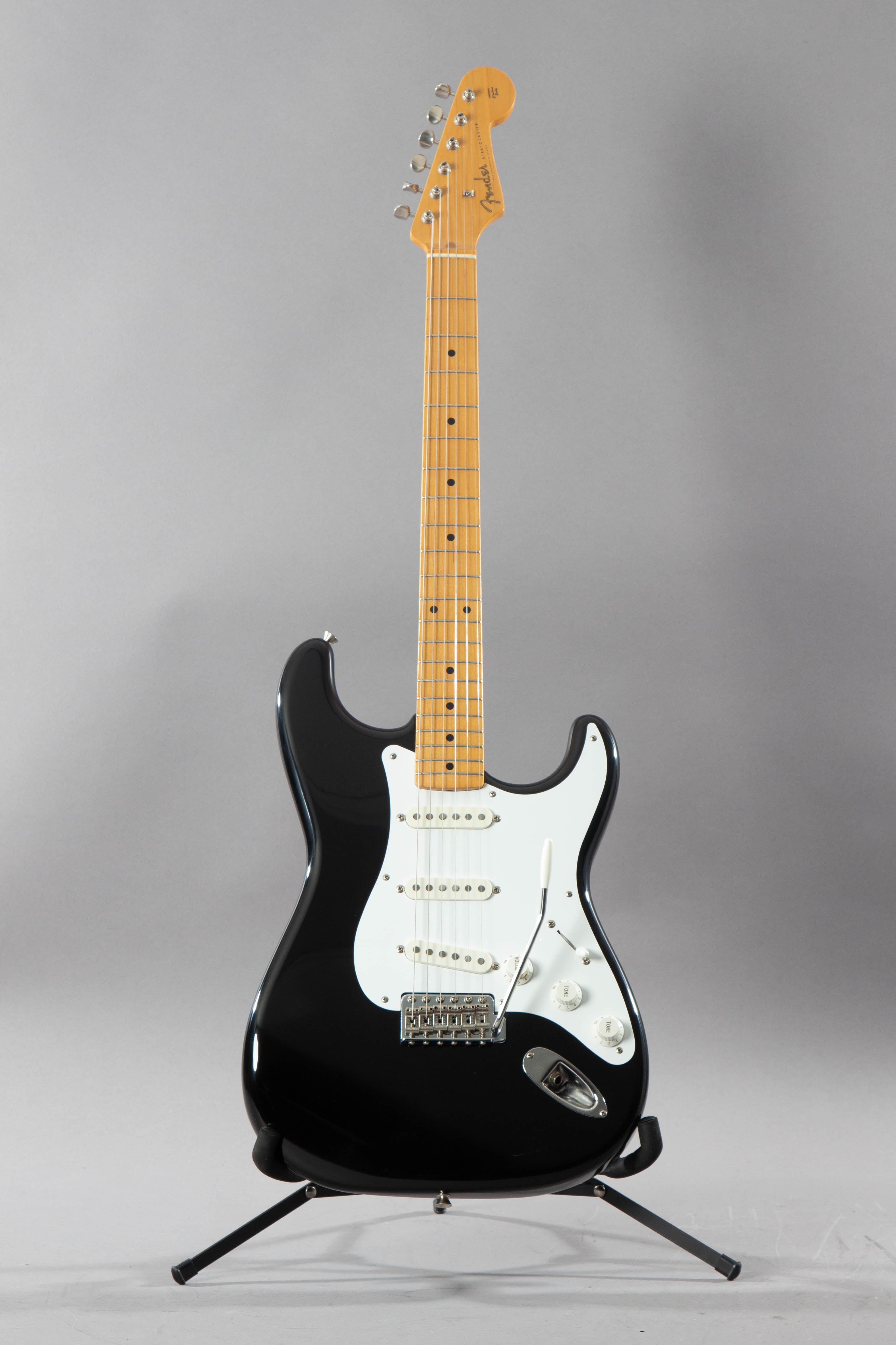 1989 Fender Japan MIJ '57 Stratocaster Black | Guitar Chimp