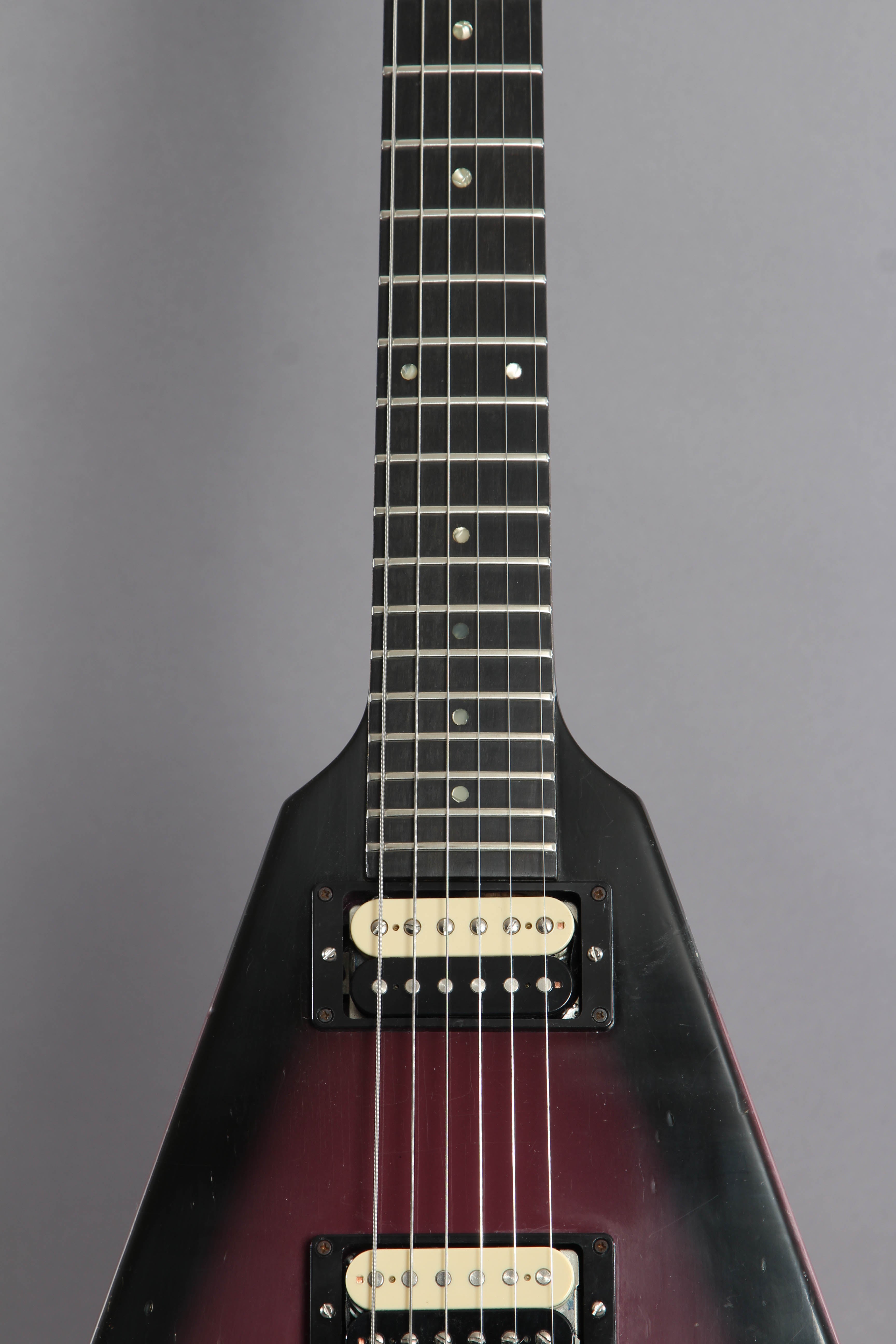 1984 Gibson Flying V Purple Burst Rare Guitar Chimp