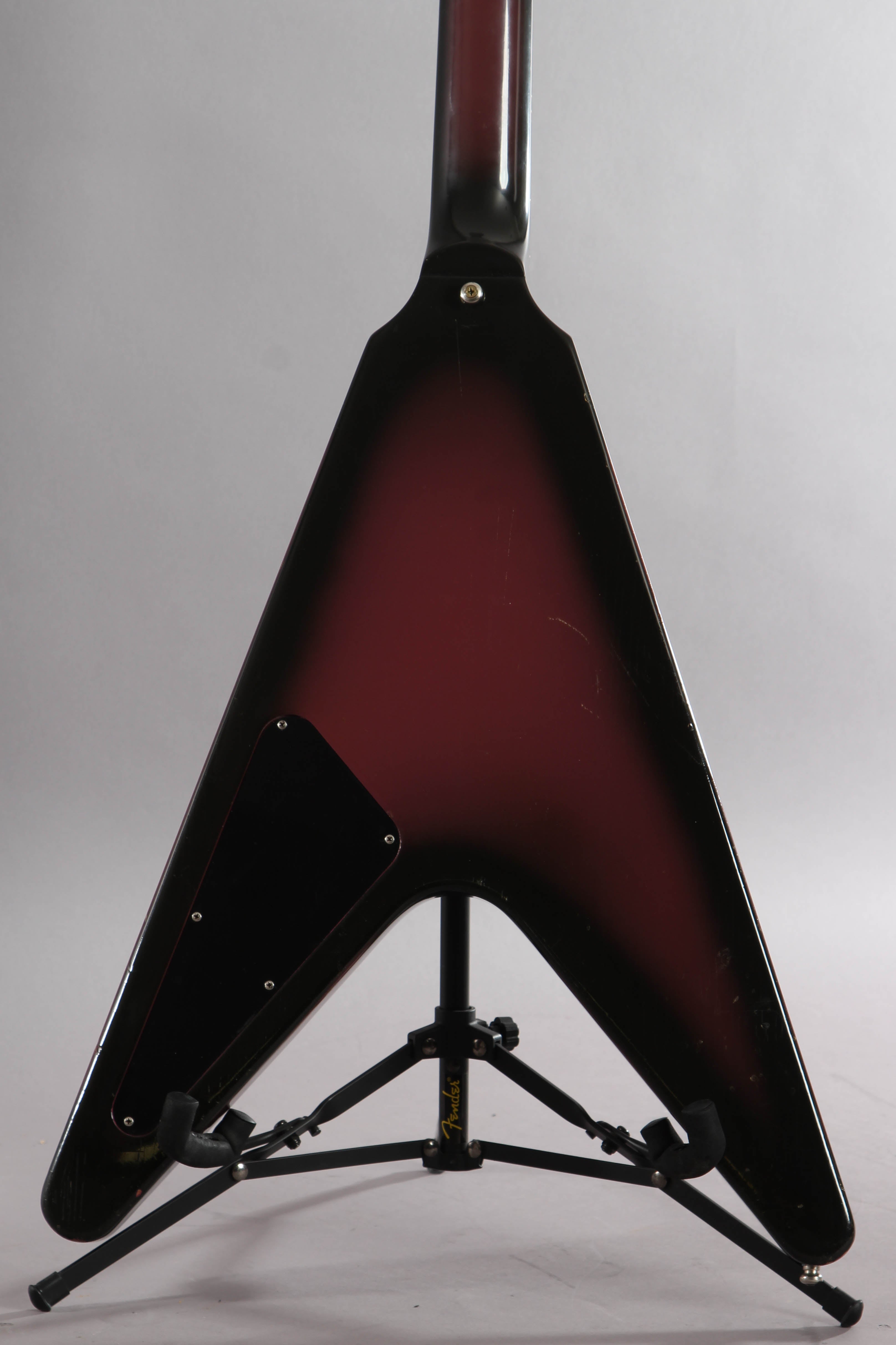 1984 Gibson Flying V Purple Burst Rare Guitar Chimp