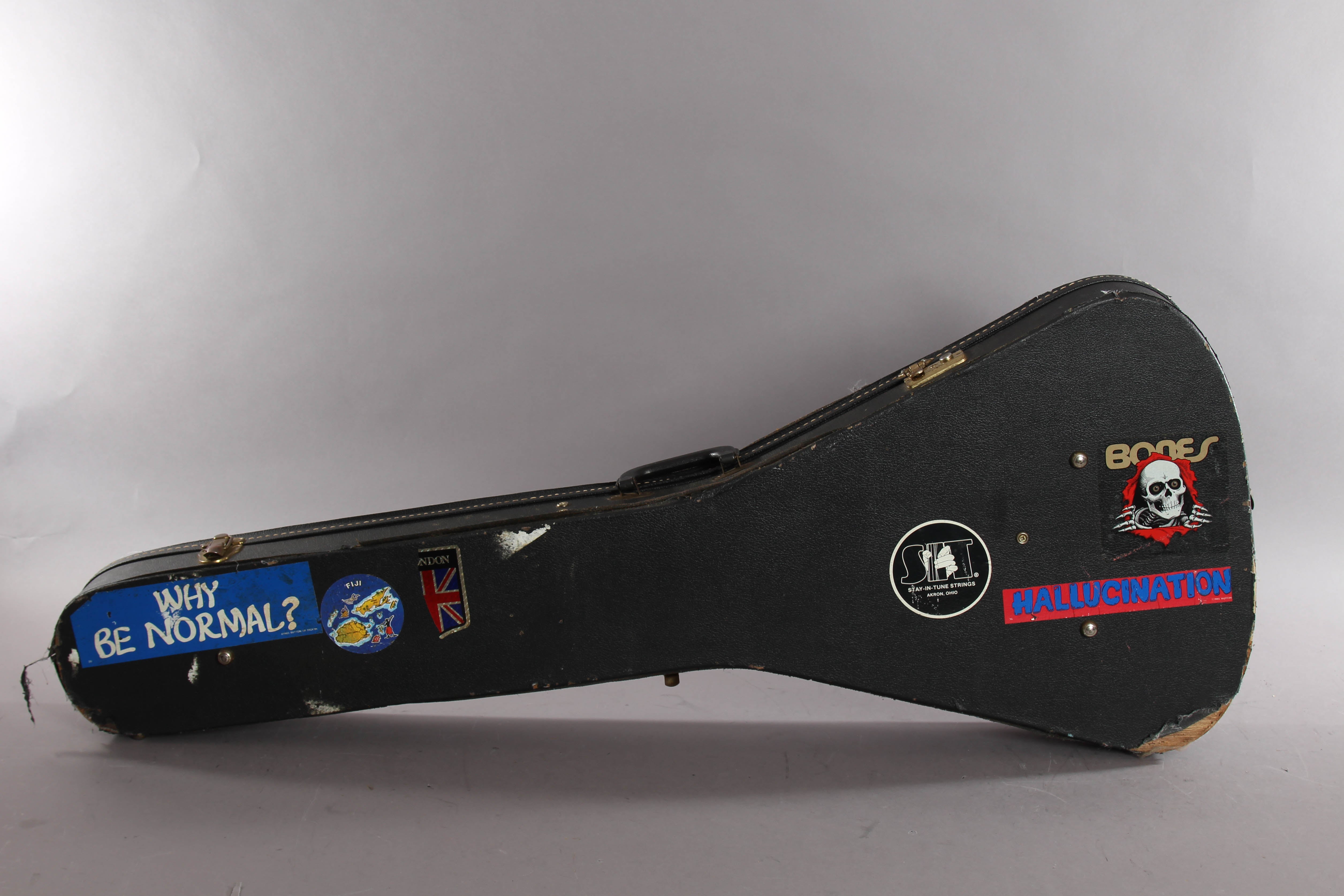 1984 Gibson Flying V Purple Burst Rare Guitar Chimp