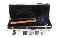 2015 Ernie Ball Music Man John Petrucci Limited Edition JP15 Bluberry Burst Quilt Signed #97/300