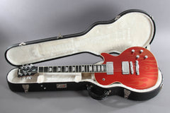 2006 Gibson Les Paul Standard GT Ghost Flame Candy Red