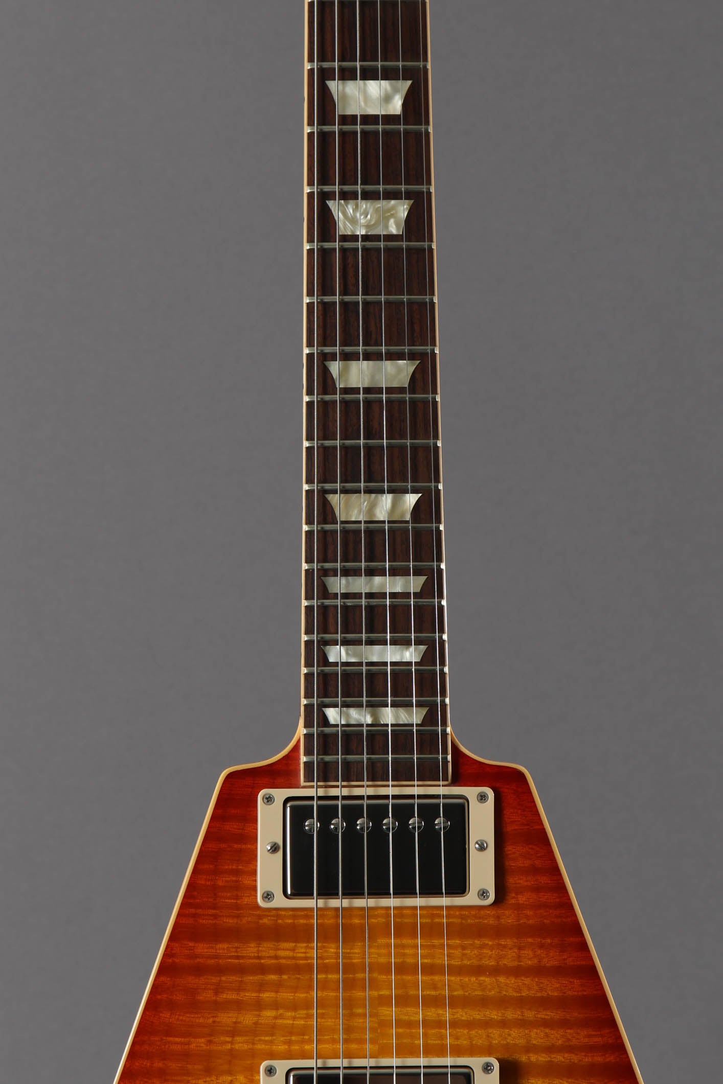 2010 Gibson Custom Shop Flying V Standard Figured Top Washed Cherry