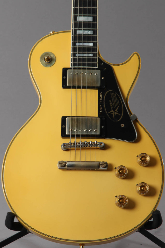 2010 Gibson Custom Shop Randy Rhoads '74 Les Paul Custom VOS White RR038