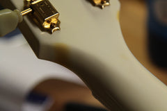 2001 Gibson Custom Shop SG Custom 3-Pickup Alpine White