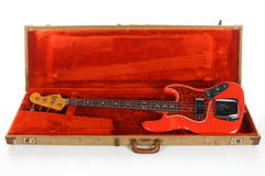 1983 Fender American 1962 Reissue Jazz Bass 62RI "Fullerton Era" Fiesta Red