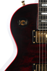 2010 Gibson Custom Shop Les Paul Custom Class 5 Blood Burst Quilt Top