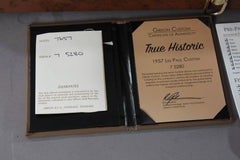 2015 Gibson Custom Shop True Historic '57 Les Paul Custom Black Beauty