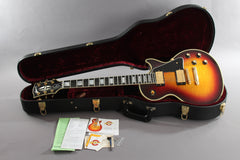 2001 Gibson Custom Shop Historic 1968 Reissue Les Paul Custom Tri Burst 68 RI