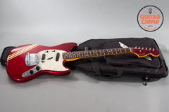 2012 Fender Japan Mustang Competition MG73 Old Candy Apple Red with Matching Headstock