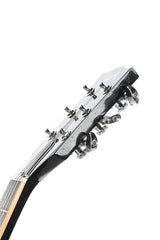2012 Left Handed Gibson Les Paul Standard Plus Trans Black Flame Top