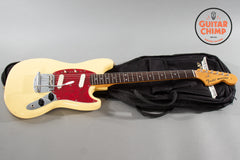 1995 Fender CIJ Japan MG69 Mustang White