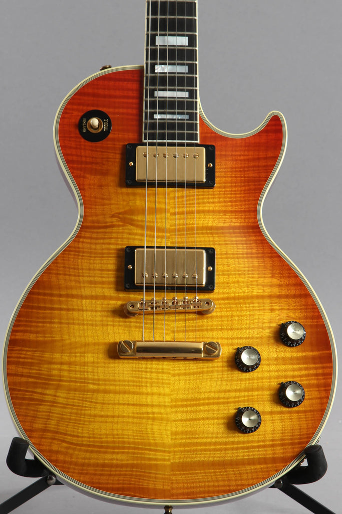 2007 Gibson Custom Shop '68 Reissue Les Paul Custom Cherry Sunburst Flame Top