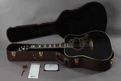 2019 Gibson Hummingbird Acoustic Guitar Ebony Black