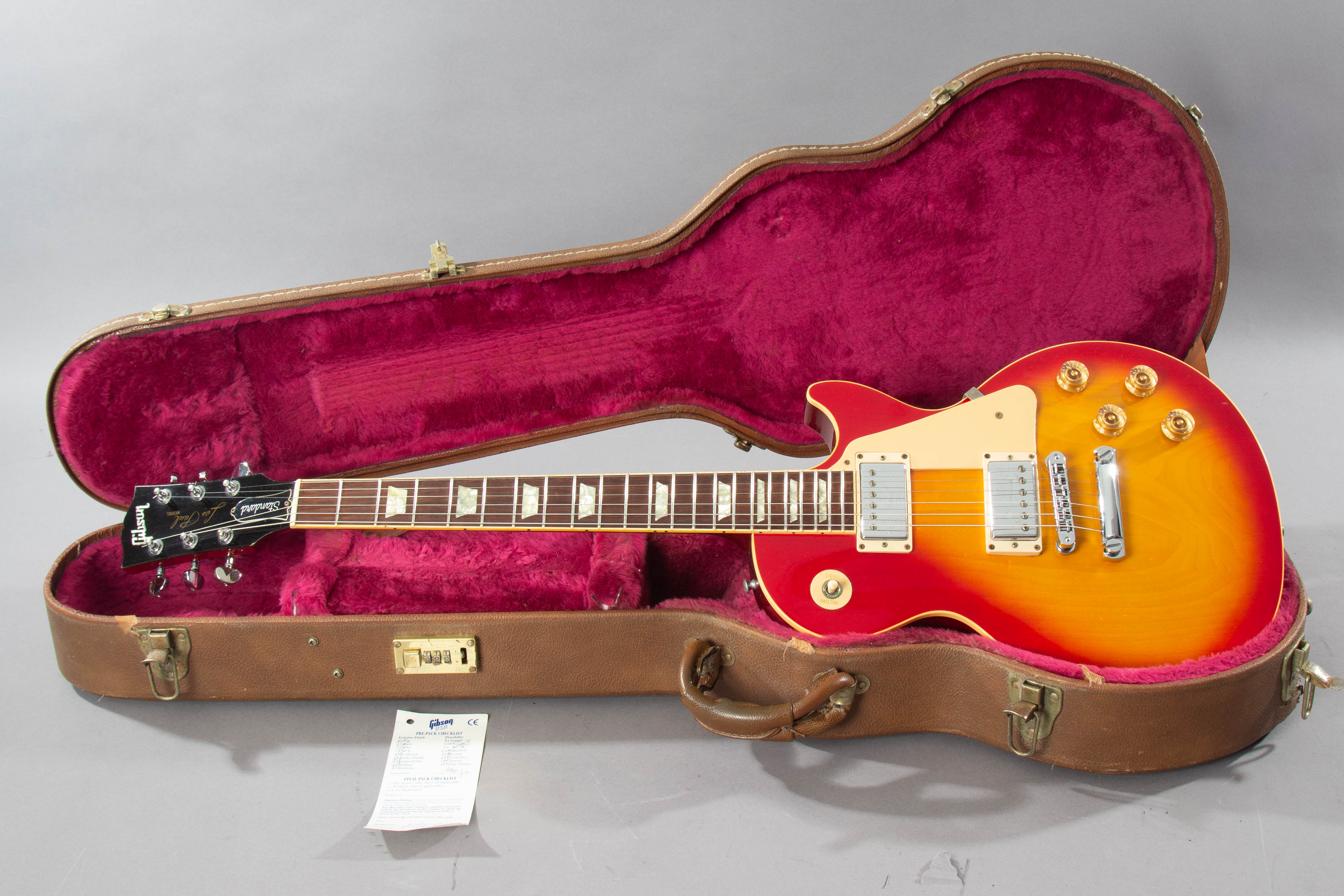 2000 Gibson Les Paul Standard Heritage Cherry Sunburst