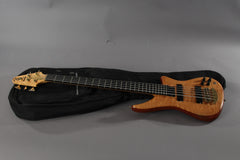 1995 Alembic Epic 5-String Bass Guitar Maple Quilt Top