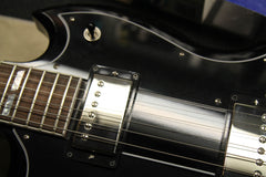 2008 Gibson Custom Shop EDS-1275 Sg Double Neck Electric Guitar Ebony Black