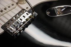 1974 Fender Stratocaster Custom Color Black ~Video Of Guitar~