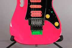 2017 Ibanez Jem 777 30th Anniversary Shocking Pink Electric Guitar -SUPER CLEAN-