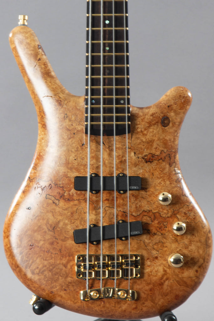 2017 Warwick Custom Shop Masterbuilt Thumb NT 4 String Limited Edition 35th Anniversary Bass