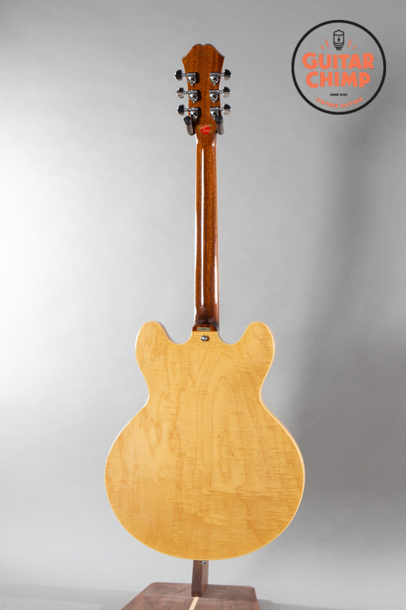 2014 Epiphone Elitist 1965 Casino Natural Guitar Chimp