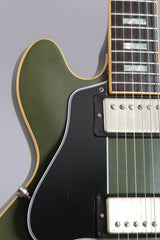 2018 Left Handed Gibson Memphis Limited Edition ES-339 VOS Olive Drab Green
