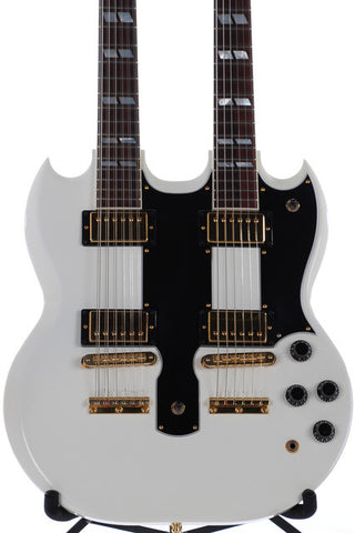 2007 Gibson Custom Shop EDS-1275 Sg Double-Neck White