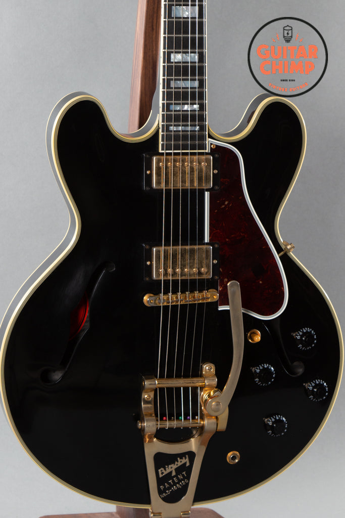 2016 Gibson Memphis ES-355 with Factory Bigsby Black